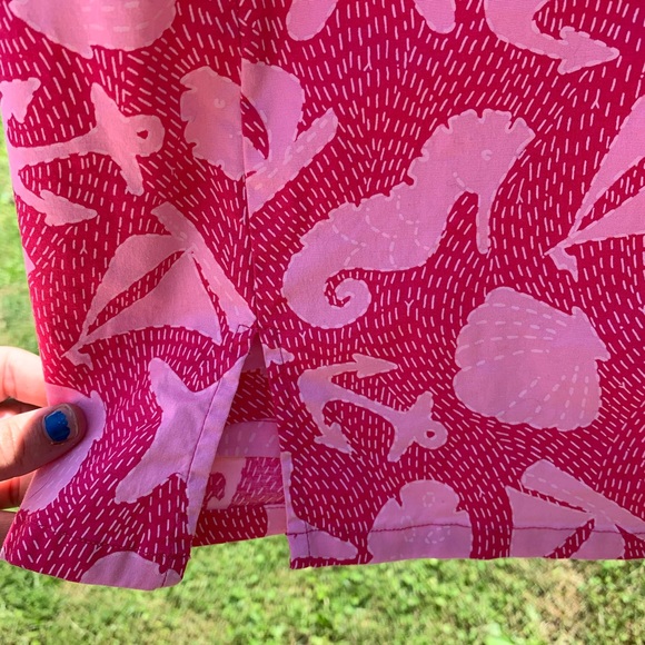 Lilly Pulitzer Sea Horse Skort size 12 - Picture 6 of 10